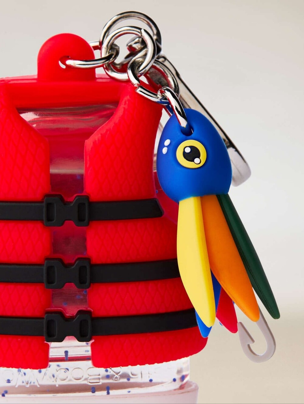 Life Jacket Hand Sanitizer PocketBac Holder W/REFILL - Picture 3 of 3